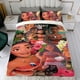 thumbnail image 4 of Moana Princesa Conjunto de sábanas temático, trío de piezas, cómodo y amigable con la piel, diseño único, regalo de decoración para el hogar para familiares, amigos y fans,135cm *200cm, 4 of 6