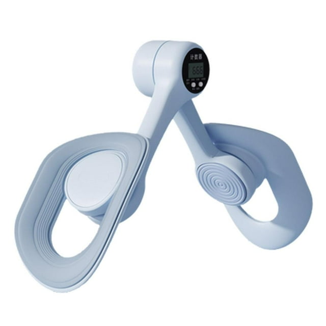 Thigh Trainer, Hip & Inner Thigh Exercise Equipment, Pelvic Floor Muscle Trainer, Automatic Counting, 360 Degree Rotation, Thigh Exercise Equipment for Home E6A8