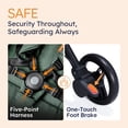thumbnail image 6 of Mamazing Baby Stroller，Ultra Air Lightweight Foldable for Plane Carbon Fiber Travel Compact Stroller, 6 of 15