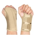 thumbnail image 1 of Muñequera para el síndrome del túnel carpiano, mano derecha e izquierda, para hombres y mujeres, soporte para dormir de noche, férulas, estabilizador de brazo con compresión, 2 piezas, 1 of 5