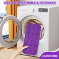 thumbnail image 4 of Reusable Mop Pads Compatible with Swiffer Wet Jet, Wet Jet Pads Refills for Swiffer Mop, 3 Pack Microfiber Replacement Pads for Hardwood Floor Cleaning, Dry Wet Mopping Cloths for 12" Wet Jet Refill, 4 of 5