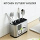 thumbnail image 2 of Soporte para cubiertos de cocina MACHAO acero inoxidable gran capacidad, 2 of 5