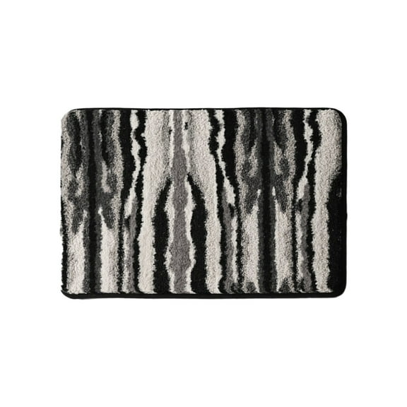 Thick Bathroom Rugs Mat,Bath Mats for Bathroom Floor Non Slip Non Skid Washable,Rugs Ultra Absorbent Non-Slip Memory Foam Machine Washable Soft Velvet Bath Mats Easier To Dry for Bathroom Floor