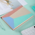 thumbnail image 4 of ziyahi Paper Notepad Binder Notebook Compact Size Multicolored Spiral Notebooks Exquisite Sweet Gift Study Work School Brown, 4 of 6