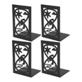 thumbnail image 5 of Uds. Sujetalibros de Metal almacenamiento ordenado ajuste arbitrario bordes más suaves sujetalibros innovadores decorativos para el hogar escuela reloj de arena, 5 of 5