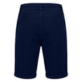 thumbnail image 4 of WQNVRNR Men's Corduroy Shorts- Button Casual Pockets Summer Sports Shorts Navy Size M, 4 of 6