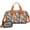 Pioneer Flower Floral-1, variant on Women Men Gym Bag,Pioneer Flower Floral Print Pattern Small Duffle Bag Spend the Night Bags for Women with Shoes Compartment Washbag,Detachable Shoulder Strap,19.7x8.3x11 Inches