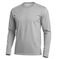 thumbnail image 5 of fatyb Mens Long Sleeve Shirts Crewneck Casual Lightweight Athletic Hiking Running Tee Tops with Thumb Holes, 5 of 6