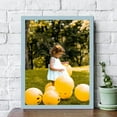thumbnail image 2 of Baby Blue Picture Frame Modern Popular Custom Size Framing, 2 of 6