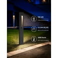 thumbnail image 2 of SUNVIE 3W Low Voltage Pathway Lights 3000K LED Landscape Lighting 12V Waterproof for Yard, 4 Pack, 2 of 9