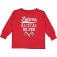 thumbnail image 3 of Inktastic Future Race Car Driver Racing Boys Long Sleeve Toddler T-Shirt, 3 of 5
