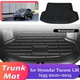 thumbnail image 2 of Car Trunk Mat For Hyundai Tucson LM Ix35 2010~2015 2011 2012 Luggage Waterproof Rug Cargo Boot Pad Liner Carpet Cover Accessorie, 2 of 3