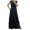 Black, variant on Women’s Casual Sleeveless Self‑Tie Waist‑Band Floor‑Length Inner Abaya Dress For Ramadan‑Prayer And Everyday Dubai‑Style Wear Size S‑XXL Plus Size Friendly