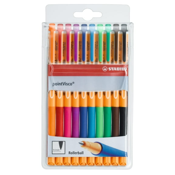 STABILO pointVisco Wallet, 10-Color