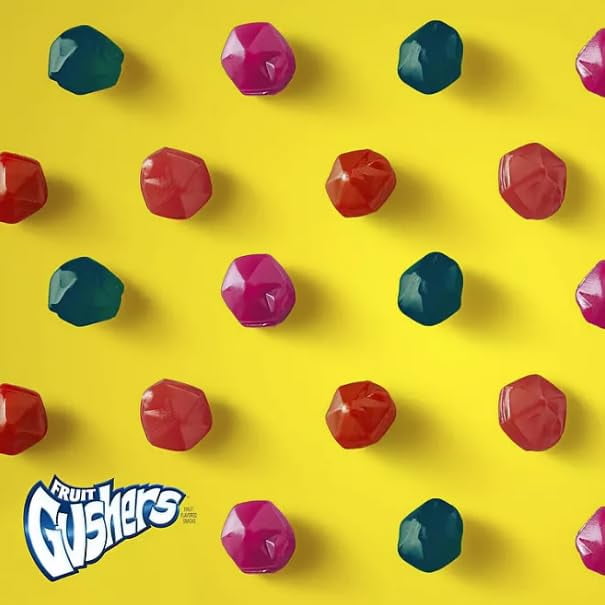 Fruit GUSHERS Variety Snacks Tropical and Strawberry Splash Fruit Candy – Individually Wrapped Candy Pouches for Office, Home, After School, Lunchtime, Picnics, Party, Halloween (42 PCS)