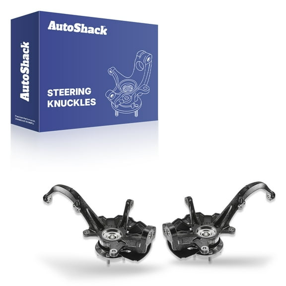 AutoShack Front Loaded Steering Knuckles with ABS | Replacement for 2006-2012 Ford Fusion 2007-2012 Lincoln MKZ 2006-2011 Mercury Milan 2006 Lincoln Zephyr | 2-PC
