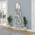 thumbnail image 2 of Ada Home Decor Bates Multiple Tier Open Shelf Cube Bookcase, White, 2 of 7