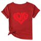 thumbnail image 1 of Camisetas de Manga Corta para Mujeres, Camiseta de Cuello Redondo Impresa de Moda, Primavera Y Verano Casual, 1 of 1