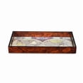 thumbnail image 3 of Emerson Wood Glass Topped Terrarum Map Tray, 3 of 4