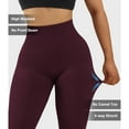 thumbnail image 5 of Women Scrunch Butt Lifting Leggings Workout Gym High Waisted Seamless Tummy Control Impact Booty Yoga Pants, 5 of 6