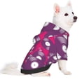 thumbnail image 2 of Fotbe Vintage Vinyl Record Sudadera con Estampado para Perros Pequeños – Suéter con Capucha para Mascotas, Tela Suave de Forro Polar con Bolsillo-Large, 2 of 7