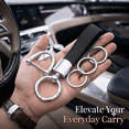 thumbnail image 3 of Car Keychain with Key Rings - Premium Key Fob Organizer for Men & Women, 3 of 5
