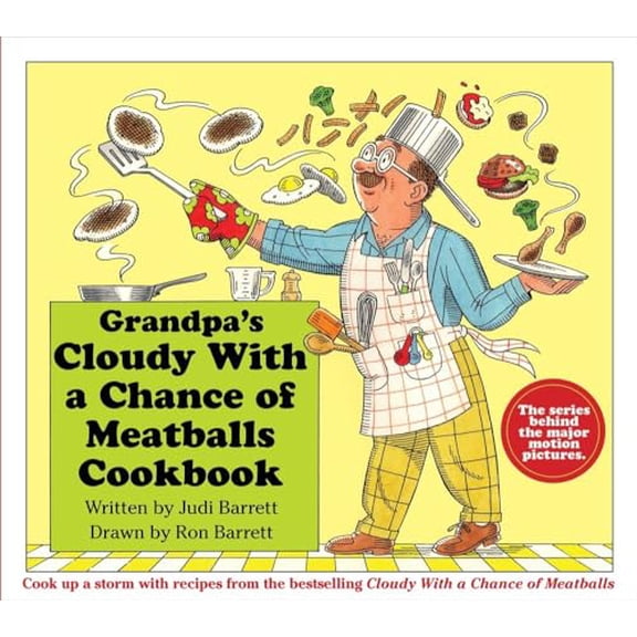 Pre-Owned Grandpa's Cloudy with a Chance of Meatballs Cookbook (Spiral-bound) 1442444754 9781442444751