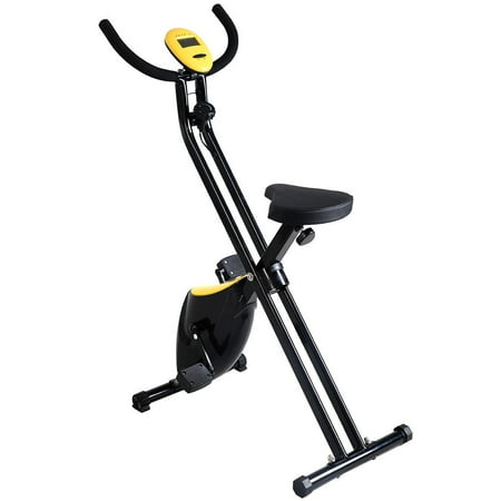 Foldable Exercise Bike Compact Indoor Cycling Home Workout