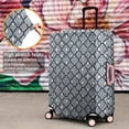 thumbnail image 4 of Blue and White Intricate Pattern Luggage Cover Fashion Suitcase Cover Baggage Covers Fit 25-28 Inch Luggage (Go Travel), 4 of 5