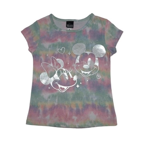 Playera Blip Kids Talla 10 Manga Corta Minnie Estampada Multicolor