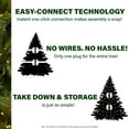 thumbnail image 5 of Fraser Hill Farm 7.5 ft Oregon Pine Christmas Tree with Warm White LED Lighting, FFOP075-5GR, 5 of 14