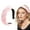 Pink, variant on GZWYHT Braided Headbands For Women,Fancy Headbands Decorative Headbands Non-Slip Wide Hairband Hair Braid Headband Hair Bands For Women'S Hair Puffy Headband Pink