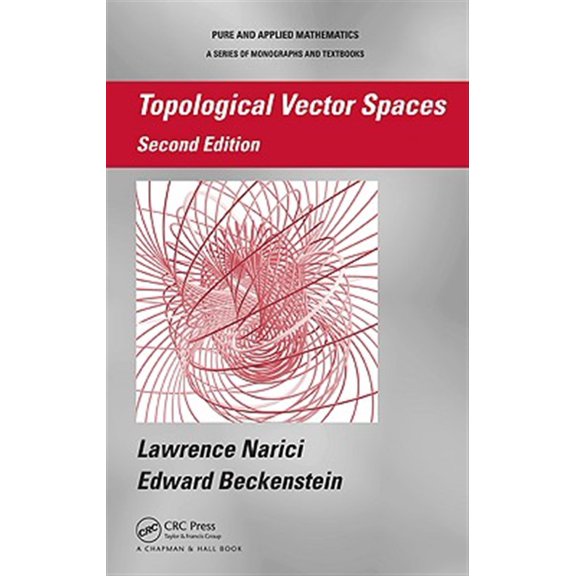 Pre-Owned Chapman & Hall/CRC Pure and Applied Mathematics: Topological Vector Spaces (Hardcover)