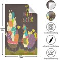 thumbnail image 5 of Easter Chicken Eggs Kitchen Tea Towels Set of 6 Absorbent Hand Dish Towels, Vintage Dishcloths Lint-Free 18x28 Inch Fast Drying for Cooking Baking Home Clean, 5 of 7