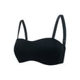 thumbnail image 7 of YUGYXL Women's Seamless Wireless T-Shirt Bras Full Coverage No Underwire Comfort Push Up Everyday Bra Black, 7 of 7