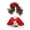 Red, variant on Riousery Small Pet Mini Beautiful Cloak Costume Clothes for Dogs Cats and Mini Pigs, Adorable Princess Fashion Apparel Cosplay Outfit for Parties and Halloween, Red, L