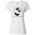 thumbnail image 3 of Inktastic I'm a Wish Come True Dandelion in Black Women's T-Shirt, 3 of 5