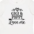 thumbnail image 4 of Inktastic Gigi and Pappy Love Me Girls Baby T-Shirt, 4 of 5