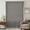 Black, variant on Black Striped Sheer Curtains 45 Inches Long, Modern Simple Farmhouse Beige Vintage Light Filering Curtains, Breathable Simi Curtain Privacy Drapes for Kitchen Bathroom Small Window Treatment