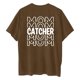 thumbnail image 4 of Camiseta de Cuello Redondo Impresa Delantera Y Trasera de Béisbol de las Mujeres de Verano, Camisetas Cortas Casuales Ligeras para las Mujeres, 4 of 5