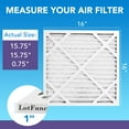 thumbnail image 2 of LotFancy Filtros de Aire 16x16x1, Filtros de Aire para Horno HVAC 11 Plisados, Paquete de 4, 2 of 8