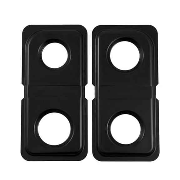 Stainless Steel Drip Pans for GE Gas Stoves 2 Pack