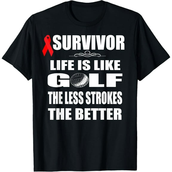 Stroke Survivor T Shirt Gift Funny Stroke Awareness Month T-Shirt