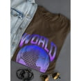 thumbnail image 3 of Abstract World Rave Style. T-Shirt Women -Image by Shutterstock, Female Medium, 3 of 4