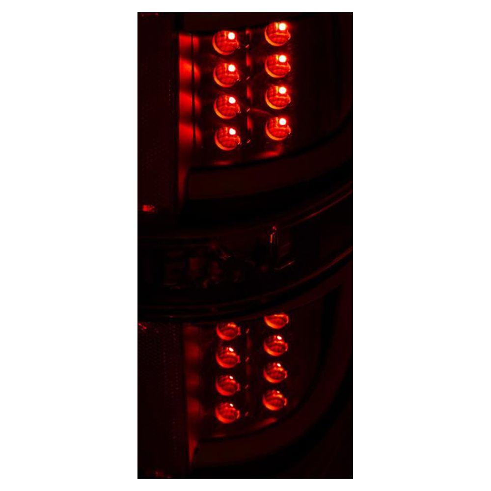 Eagle Eyes Black LED Tail Lights – Set For 2006-2008 Dodge Charger – DOT/SAE Certified