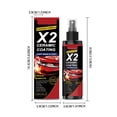 thumbnail image 3 of Homenest Ceramic Coating Spray for Cars, 100ml Nano Hydrophobic Paint Sealant, Gloss Enhancer & Scratch Remover, Easy Spray Car Polish for Exterior, Auto Detailing Coating, 3 of 6