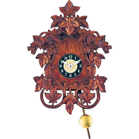 Alexander Taron 8 Engstler Battery-Operated Mini Cuckoo Wall Clock with Music and Chimes