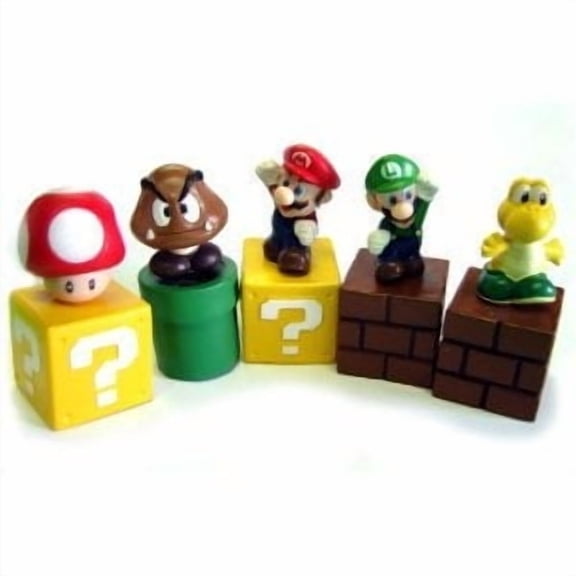 Mario Action Figures Set Mario and Luigi Figurines Yoshi Action Figures Model Collectibles for Fans