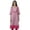 Baby Pink, variant on Moomaya Indian Dresses For Women Casual Summer Printed 3/4 Sleeve Long Kurta