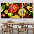 thumbnail image 3 of wall26 - Mexican Food Concept - Framed Canvas Art Wall Art - 16"x24"x3 WHITE, 3 of 5